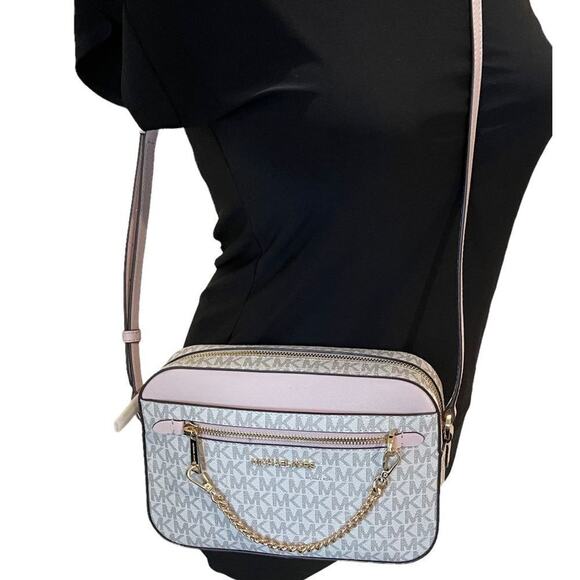 MICHAEL KORS Crossbody with Chain in Blush Pink- BRAND NEW! - Picture 9 of 10